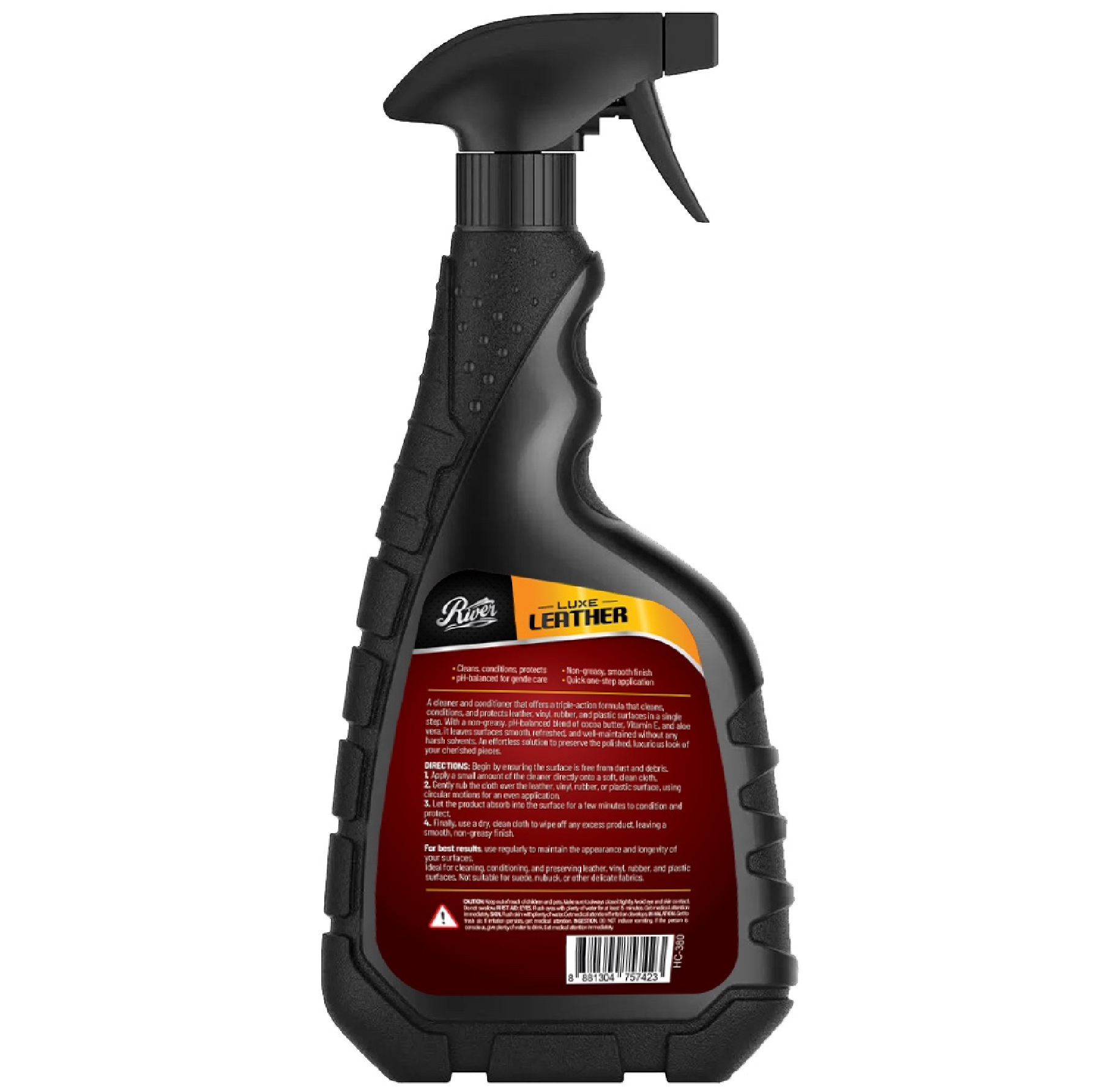 River Automotive LUXE LEATHER Cleaner & Conditioner 500ML (1-STEP SOLUTION)