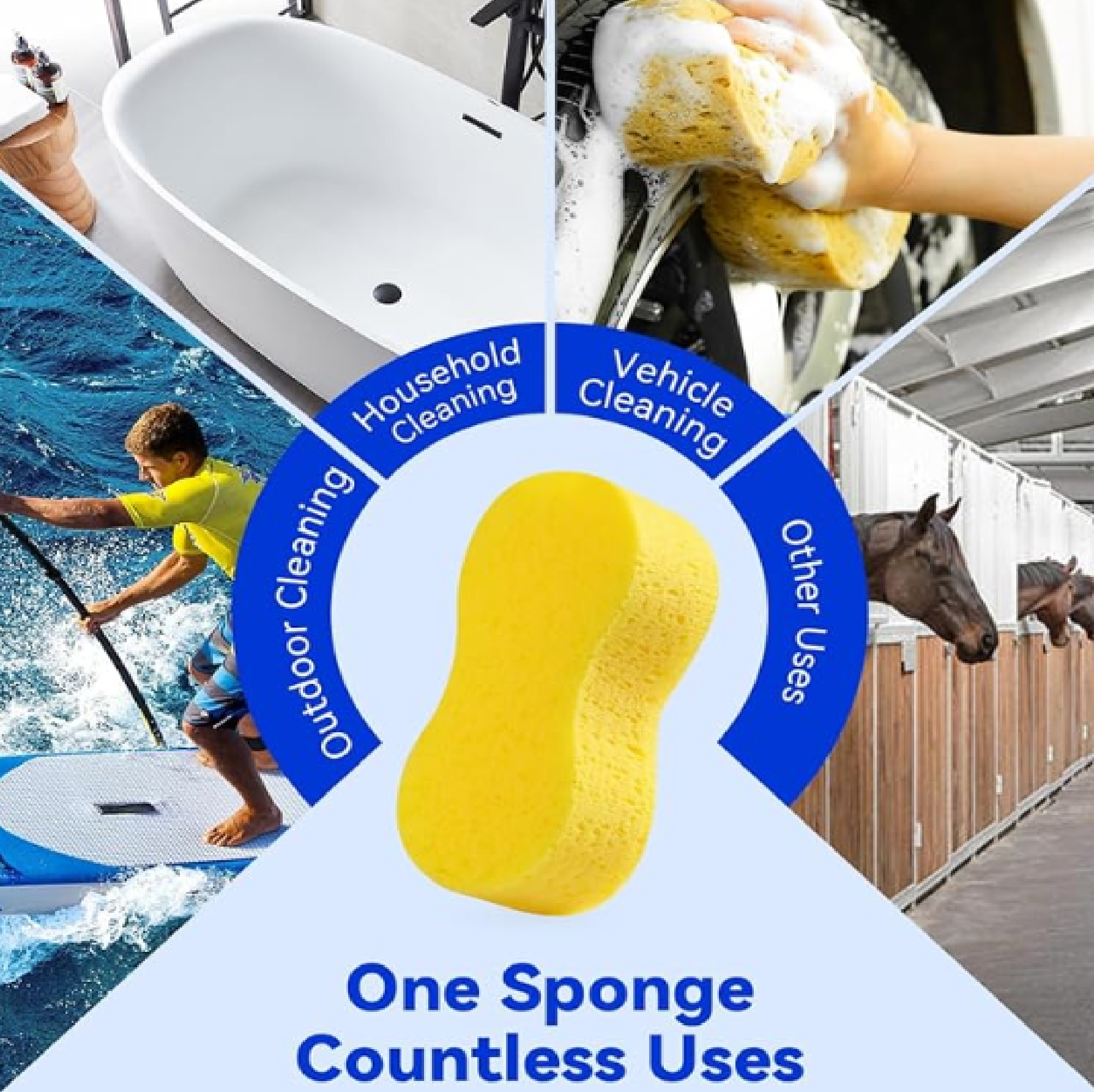 River PREMIUM Car Wash Sponge SUPER ABSORBENT