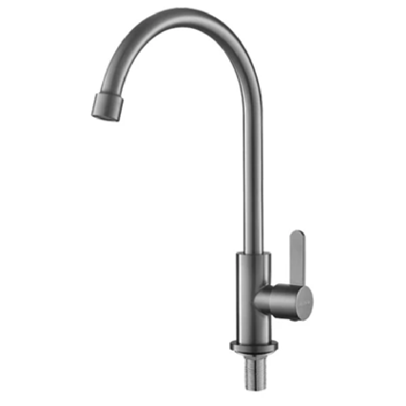 Rubine ALTA Kitchen Sink COLD TAP Stainless Steel GUN METAL K91343-SS GM