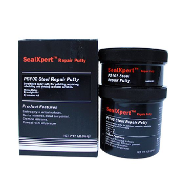 SealXpert STEEL Epoxy Repair Putty 454g PS102