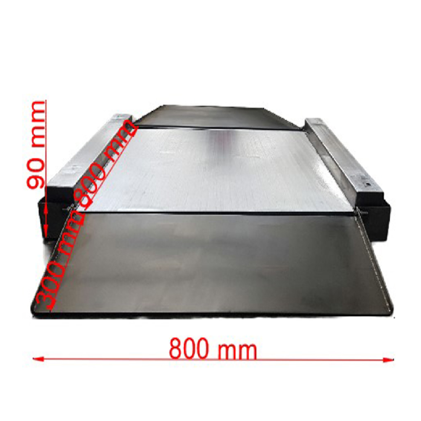 SHARK Ultra Low Profile PLATFORM With RAMP Floor Weighing Scale FULLY STAINLESS STEEL