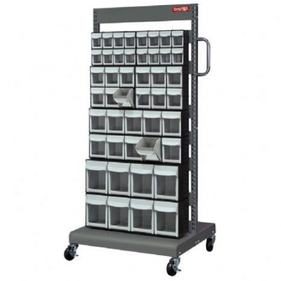 SHUTER Small Parts Storage System Mobile Stand Cart MS-2M202