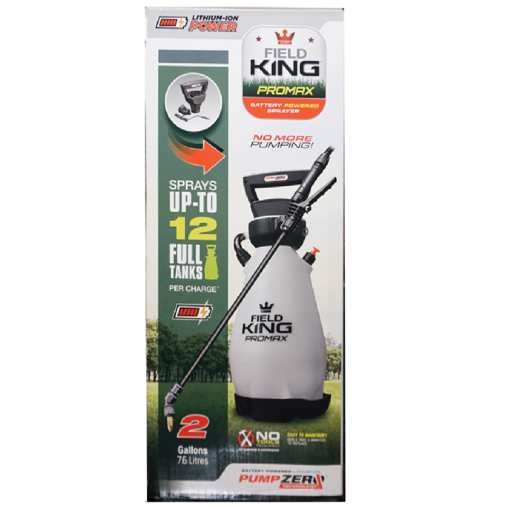 SMITH 2 Gallon Field King Professional Rechargeable Battery Sprayer 190571
