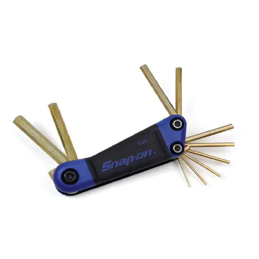 SnapOn FOLDABLE HEX Key Metric MM (1.5MM - 10MM) AWMEF10K