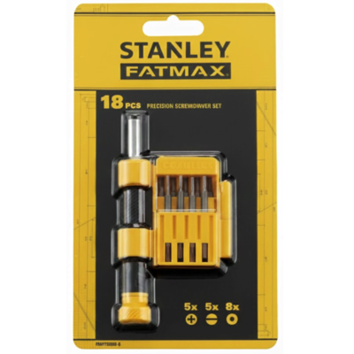 STANLEY 18PC Precision Screwdriver SET FMHT60089-8