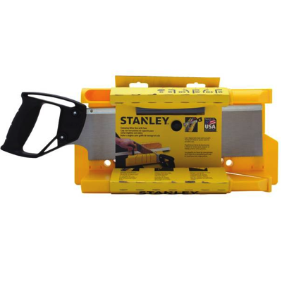STANLEY Clamping MITRE BOX With BACKSAW 20-600