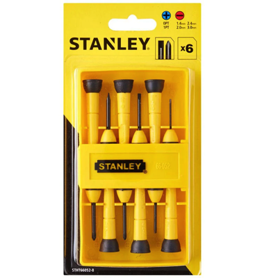 STANLEY Comfort Grip Precision Screwdriver 6PC/SET STHT66052-8