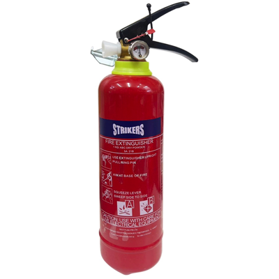 STRIKERS 1KG Dry Powder ABC Fire Extinguisher