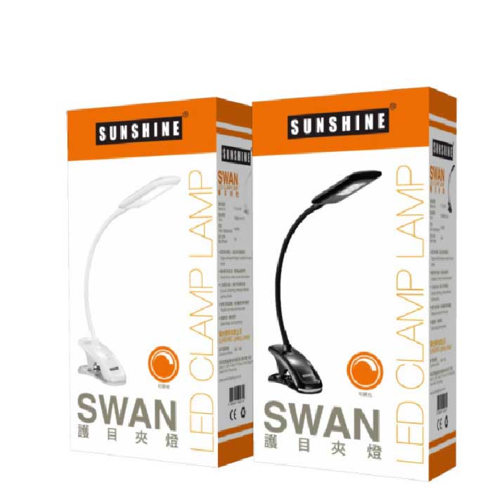 Sunshine SWAN LED Eye Protection Clamp Lamp (Dimmable)
