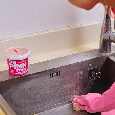 THE PINK STUFF The Miracle Cleaning Paste 850g (Perfect For Cleaning Dirt, Grime And Stains)