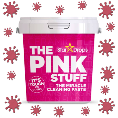 THE PINK STUFF The Miracle Cleaning Paste 850g (Perfect For Cleaning Dirt, Grime And Stains)