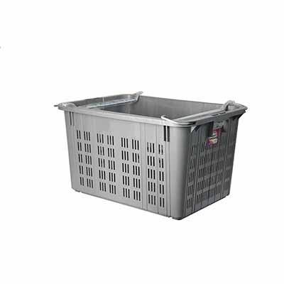 Toyogo ID4720 Grey Metal Handle Industrial Basket