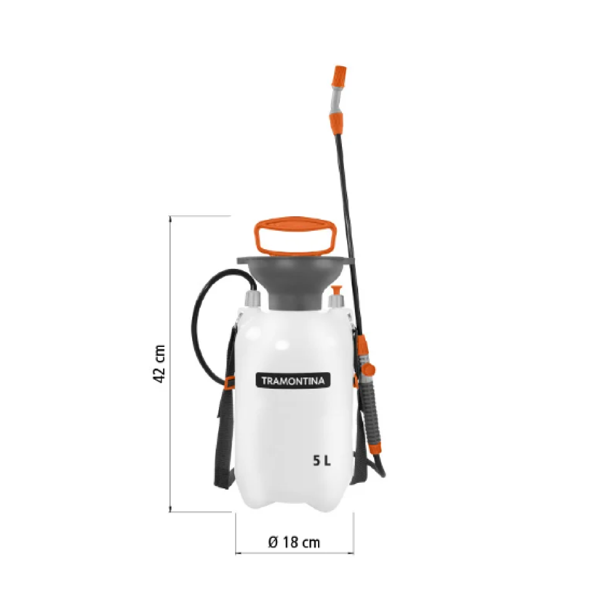 Tramontina 78615506 Standard Pressure Sprayer 5 Litres