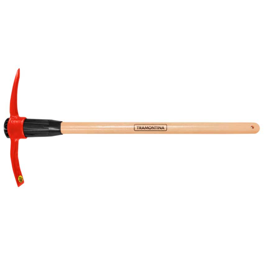 Tramontina Railroad Clay Pick, Point And Chisel With Wood Handle 77300553