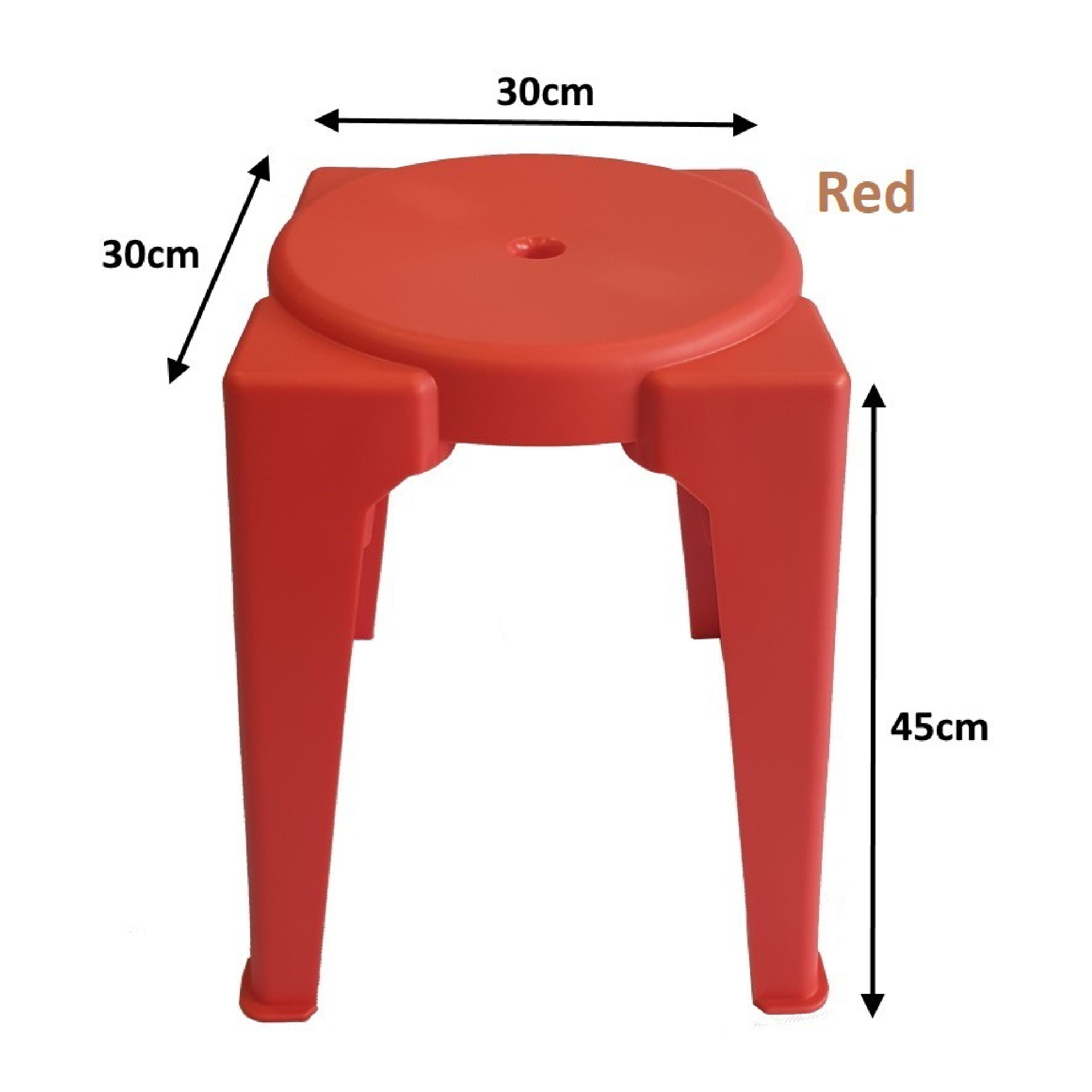 Unica EVERGREEN Design Dining Stool HEAVY DUTY