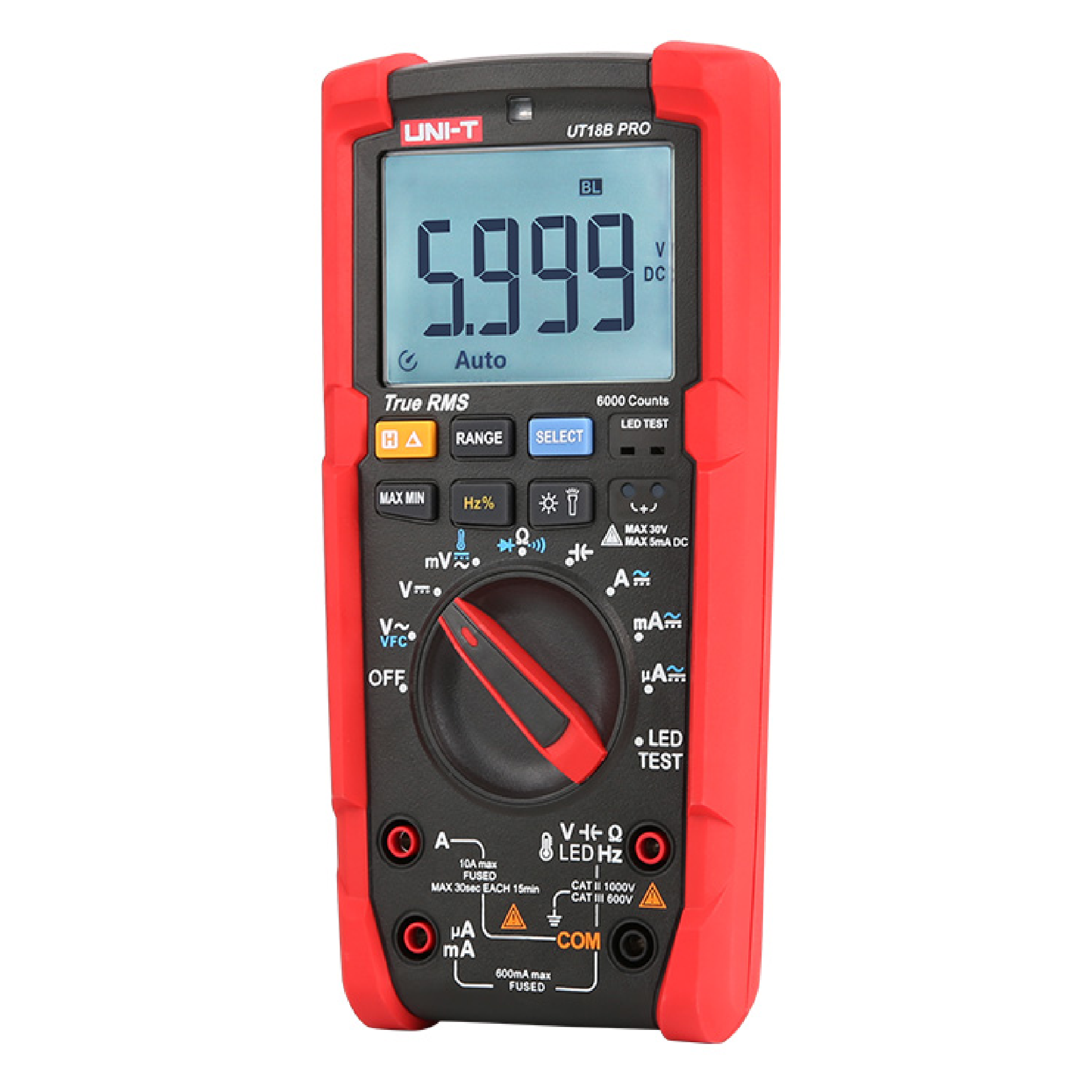 UNI-T UT18B PRO True RMS Digital Multimeter