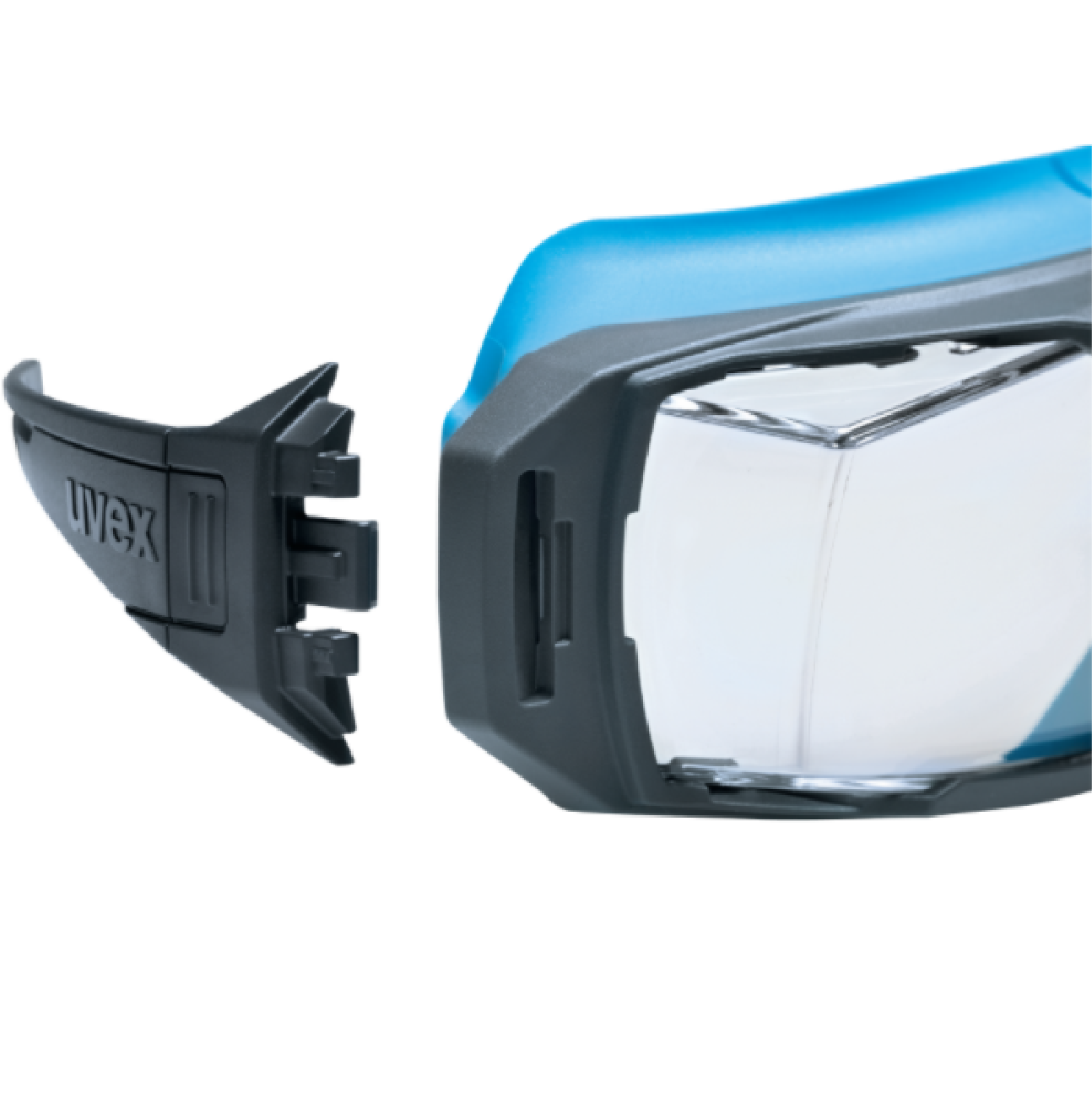 UVEX 9142-100 SUPER OTG Scratch Resistant Anti-Mist Over Specs With Clear Lens