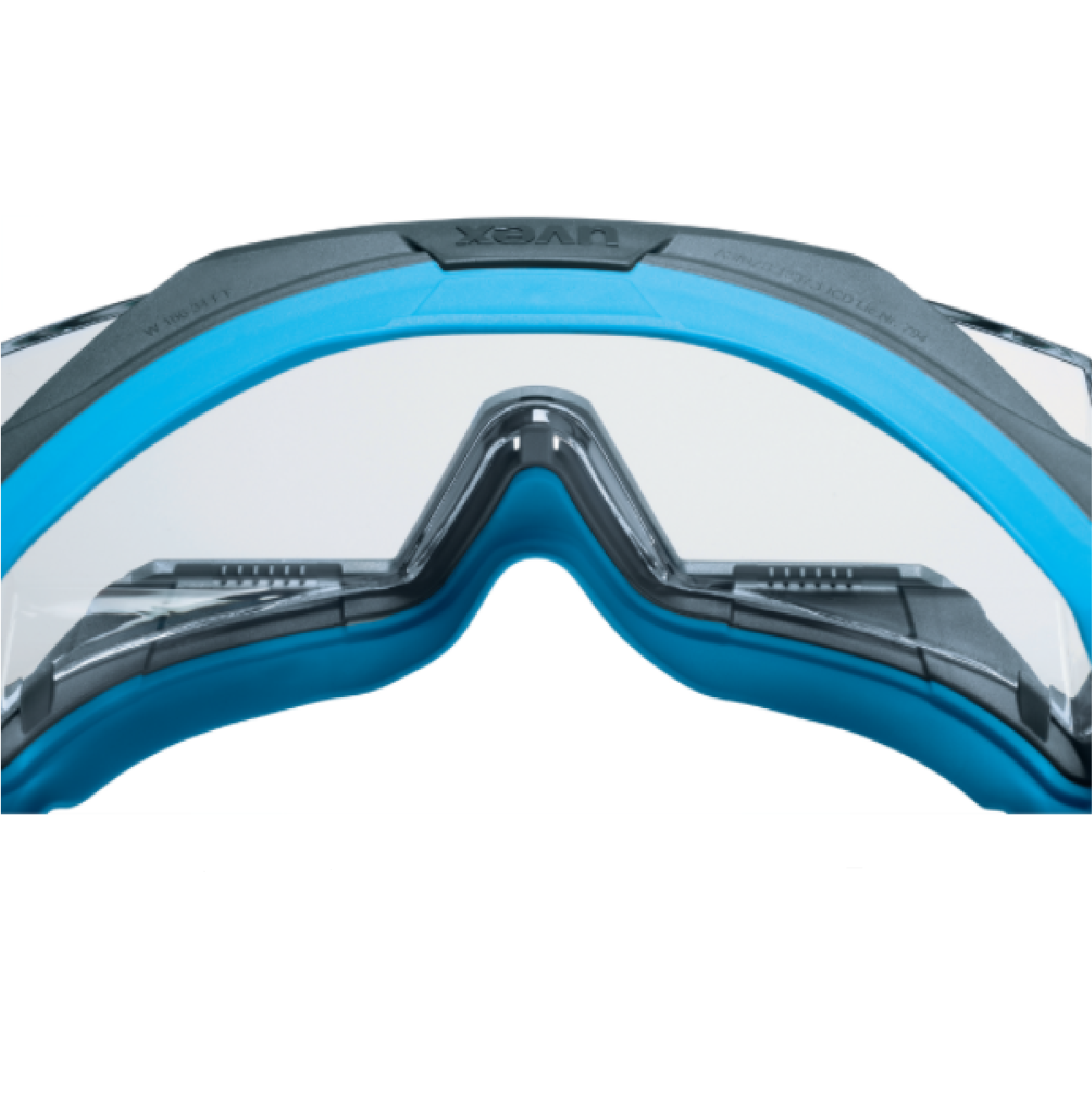 UVEX 9142-100 SUPER OTG Scratch Resistant Anti-Mist Over Specs With Clear Lens