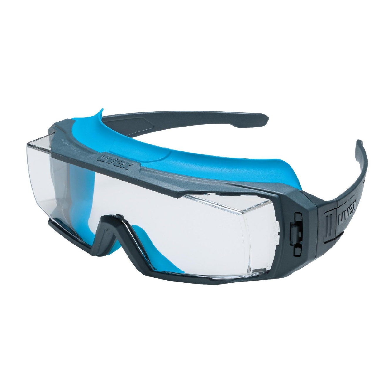 UVEX 9142-100 SUPER OTG Scratch Resistant Anti-Mist Over Specs With Clear Lens