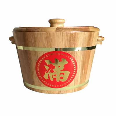 Wooden Rice Storage Box Container 6KG