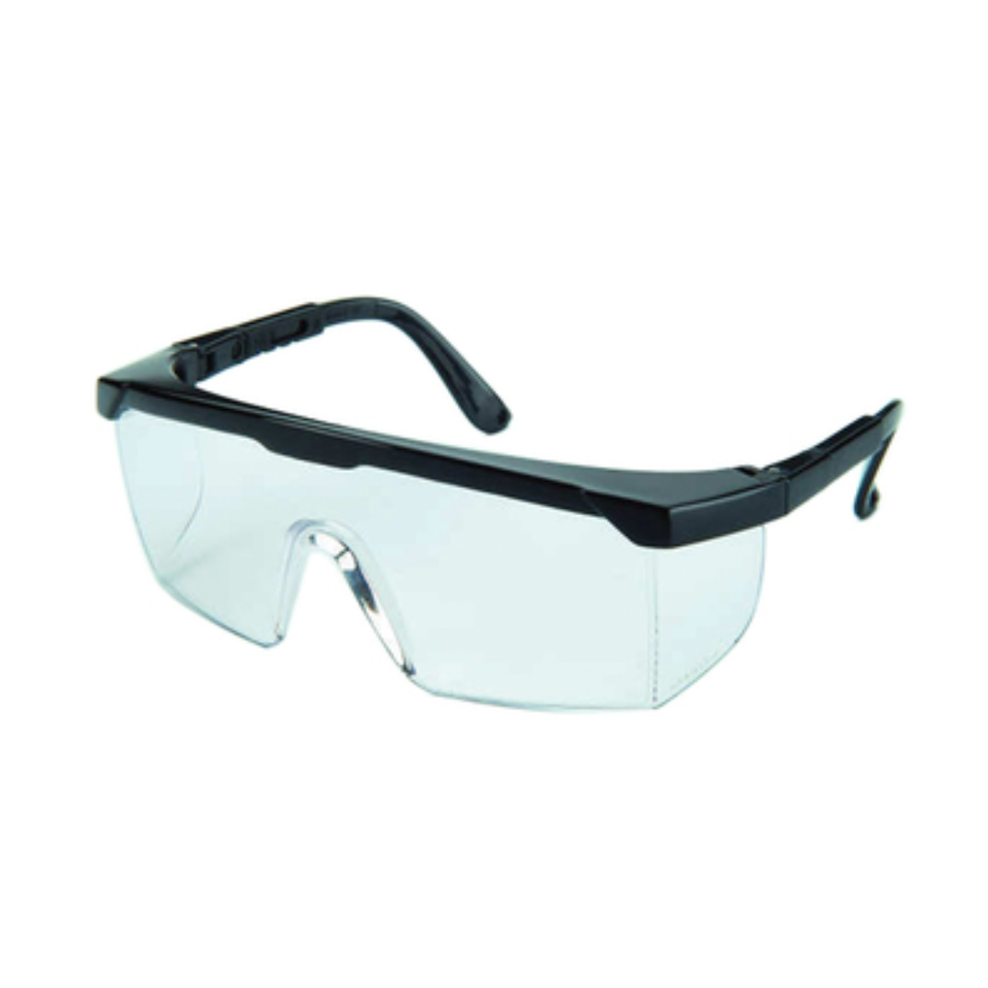 WORKGARD E3037 Shiny Black Frame CLEAR HARD COATED LENS SAFETY EYEWEAR