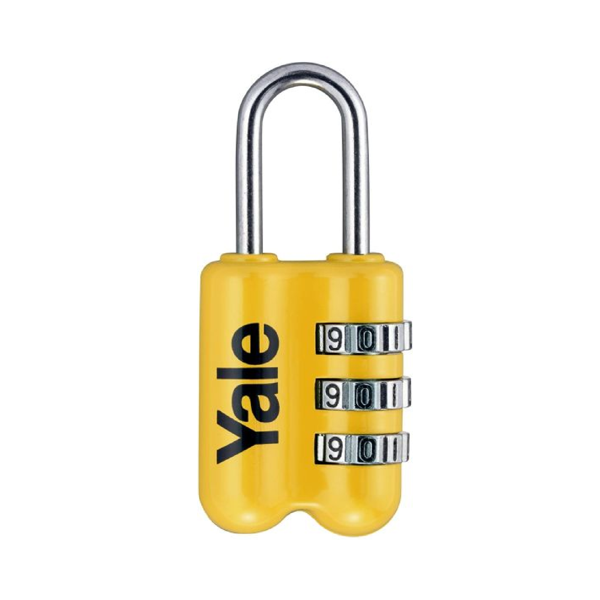 Yale 23MM Combination Padlock 3MM SHACKLE YELLOW YP2/23/128/1Y