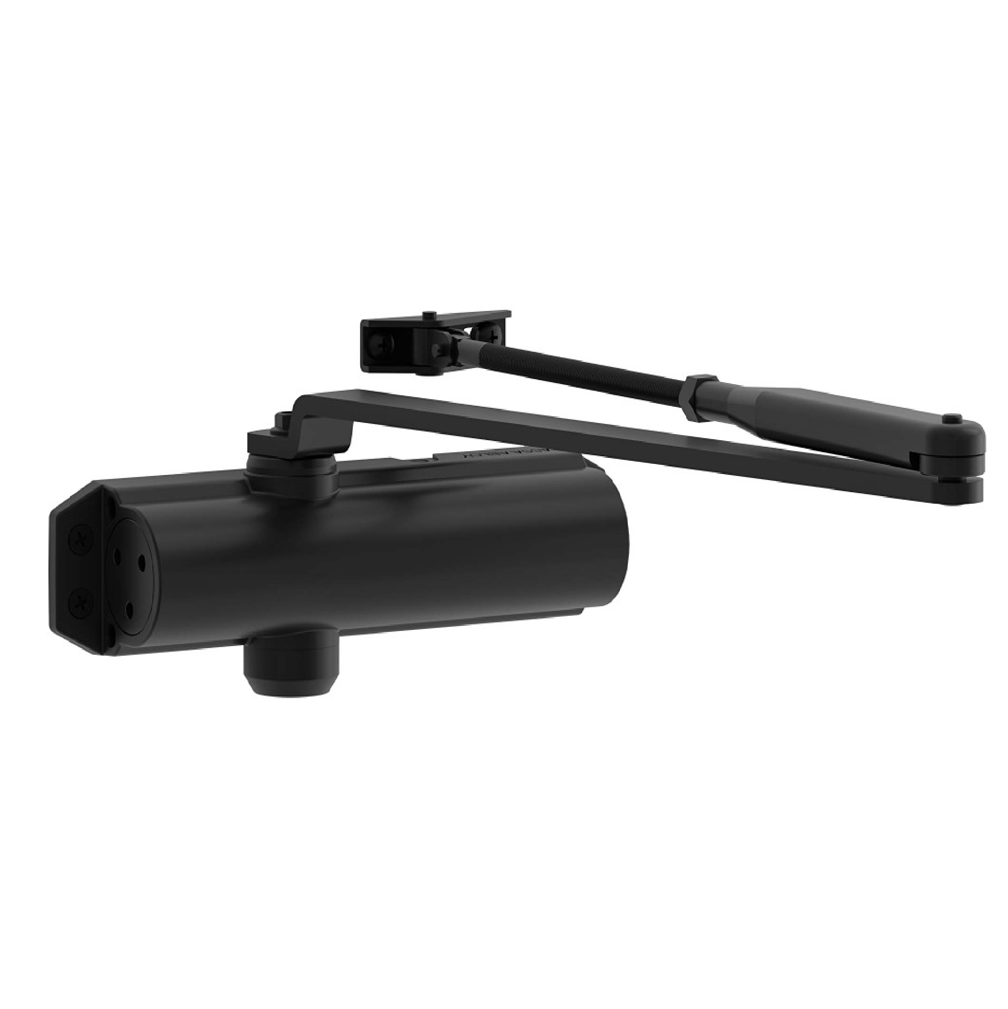 Yale BLACK Door Closer DC120-1-9005 BLACK With HOLD OPEN ARM