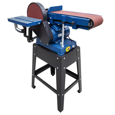 YAMA 2-IN-1 DISC SANDER & BELT SANDER Machine With Stand AS-609