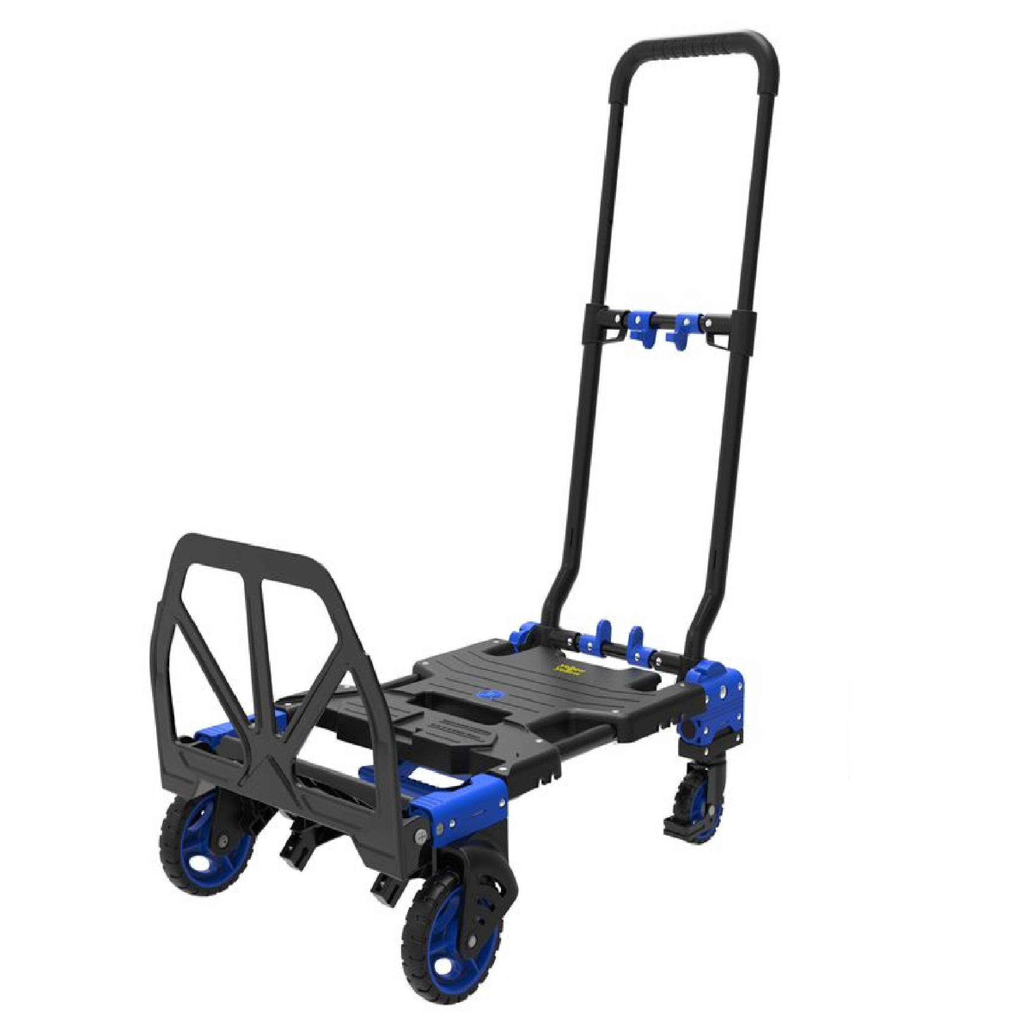 Yellowyellow 2-IN-1 Heavy Duty Trolley Folding Hand Truck 150KG LOAD