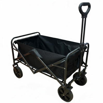 Yellowyellow Camping Folding Transport Trolley MAX LOAD 90KG BLACK