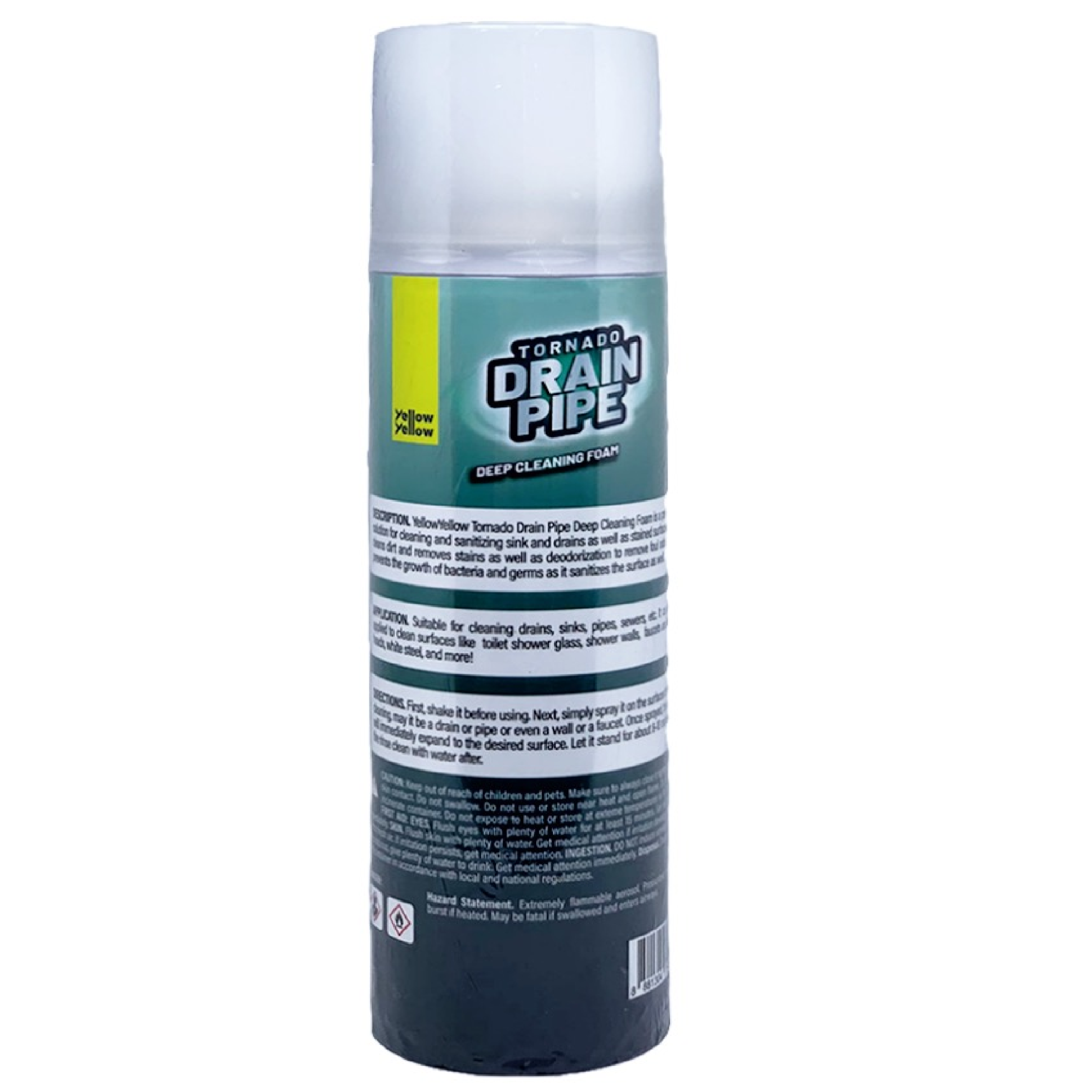 Yellowyellow TORNADO Drain Pipe Sink Deep Cleansing Foam 500ML