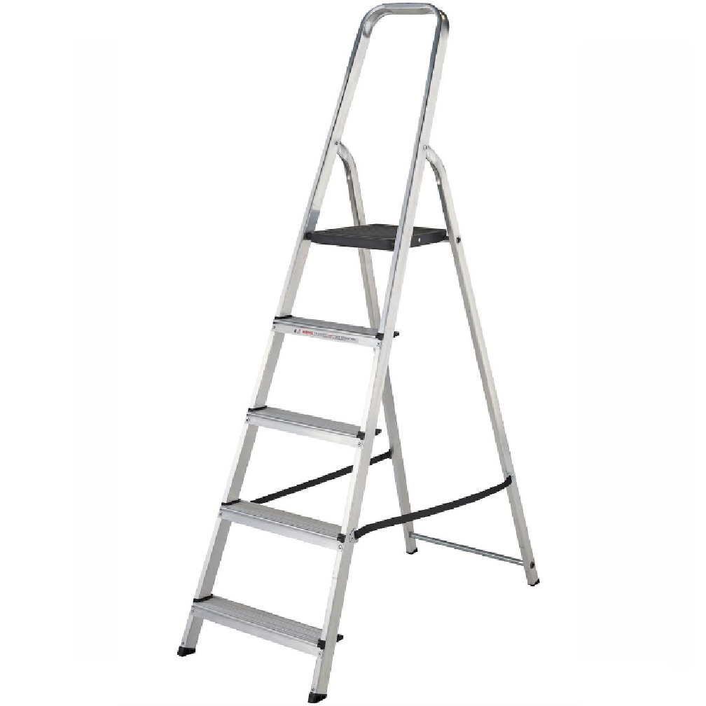 YOUNGMAN ATLAS Step Ladders Aluminium HEAVY DUTY