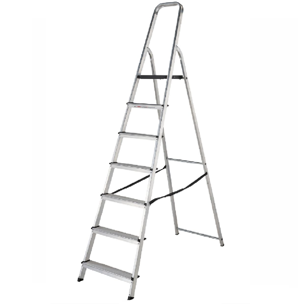 YOUNGMAN ATLAS Step Ladders Aluminium HEAVY DUTY
