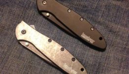 Kershaw Leek BlackWash 1660BLKW Review