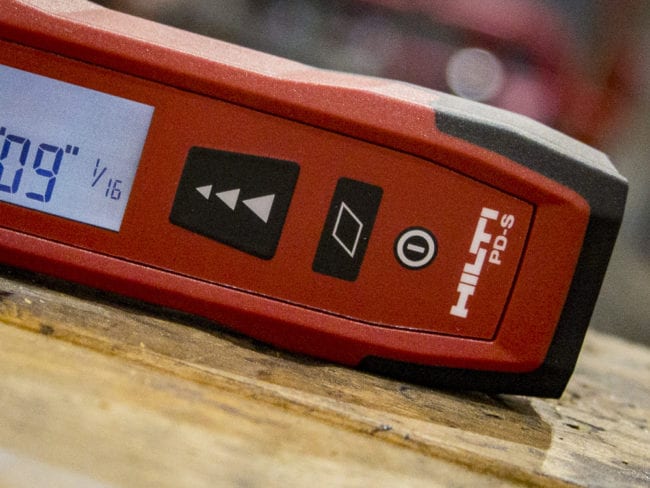 PD-S Hilti Laser Measure Coming Soon!