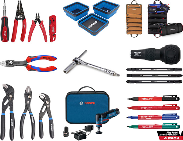 Top Tool Picks: Electricians' Essentials, Roll-Up Bags, and Budget-Friendly Options